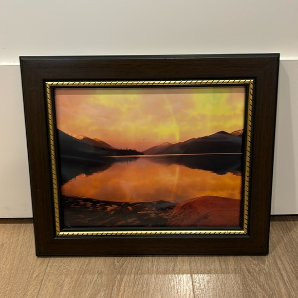 Sunset print and frame - Picture 1 of 5
